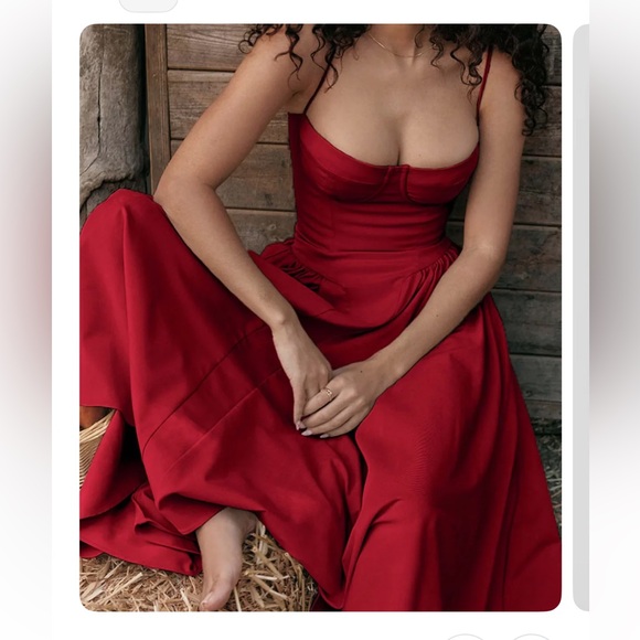 Chiara Summer Corset Dress x 2 Both size XL One Red Pink is sold - Picture 1 of 3